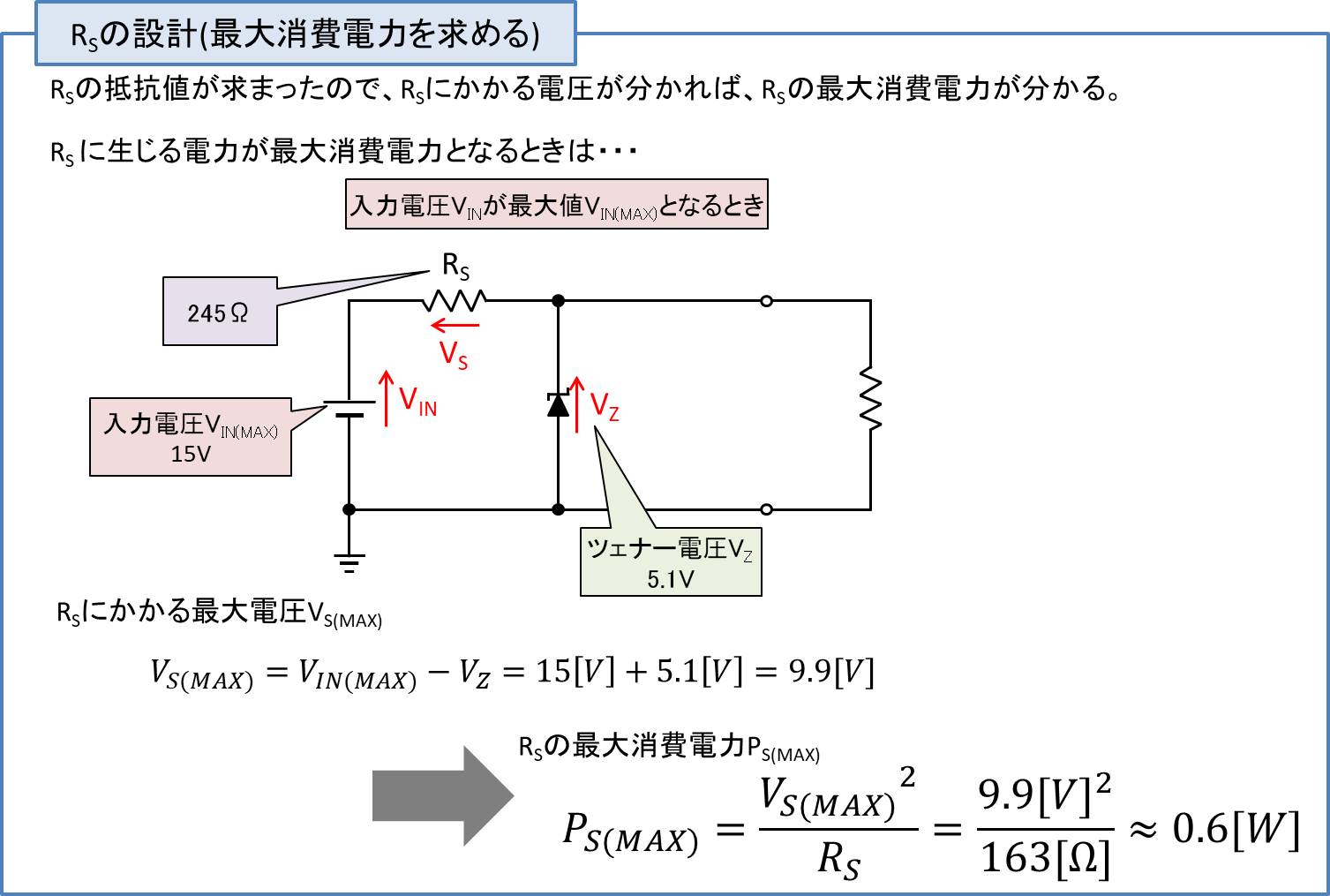 設計 ツェナーダイオードを用いたシャントレギュレータ Electrical Information