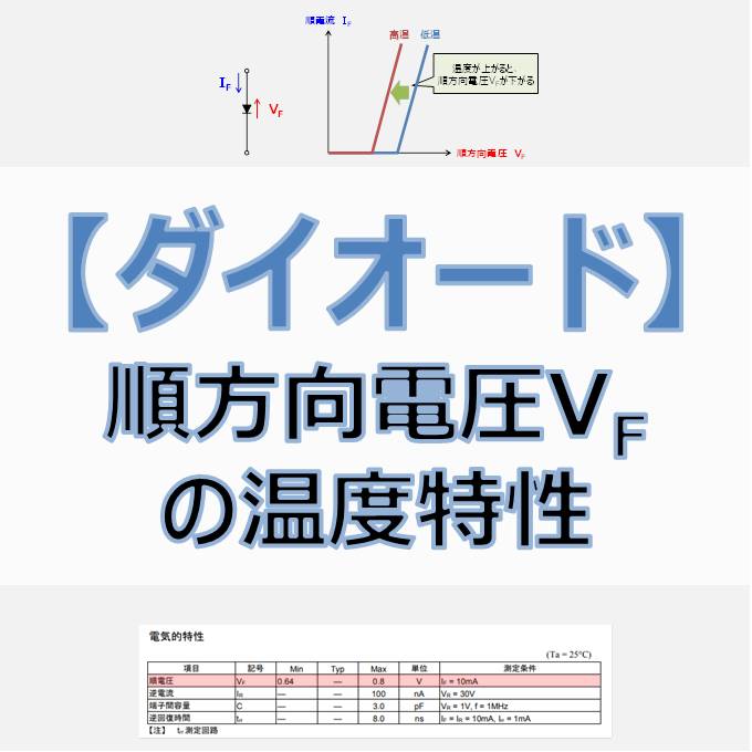 ダイオード 順方向電圧の温度特性について Electrical Information