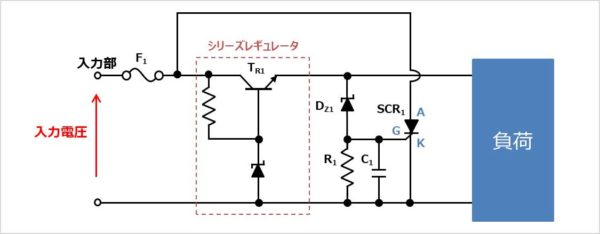 SCRクローバー方式を用いた回路例